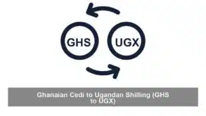 Ghanaian Cedi to Ugandan Shilling (GHS to UGX)