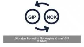 Gibraltar Pound to Norwegian Krone (GIP to NOK)