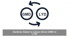 Gambian Dalasi to Libyan Dinar (GMD to LYD)