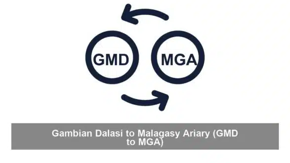 Gambian Dalasi to Malagasy Ariary (GMD to MGA)