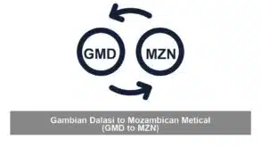 Gambian Dalasi to Mozambican Metical (GMD to MZN)