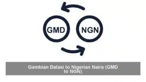 Gambian Dalasi to Nigerian Naira (GMD to NGN)