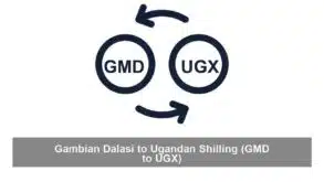 Gambian Dalasi to Ugandan Shilling (GMD to UGX)