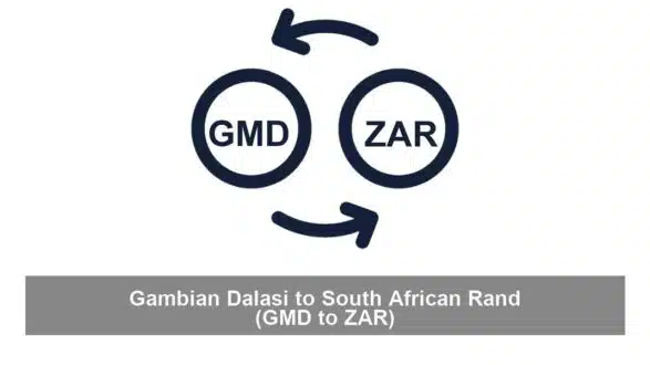 Gambian Dalasi to South African Rand (GMD to ZAR)