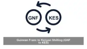Guinean Franc to Kenyan Shilling (GNF to KES)