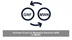 Guinean Franc to Malawian Kwacha (GNF to MWK)