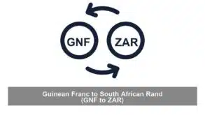 Guinean Franc to South African Rand (GNF to ZAR)