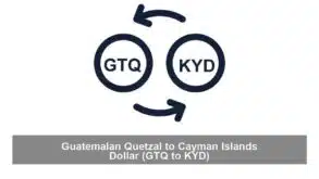 Guatemalan Quetzal to Cayman Islands Dollar (GTQ to KYD)