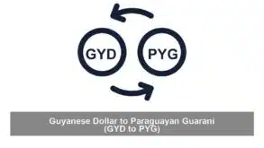 Guyanese Dollar to Paraguayan Guarani (GYD to PYG)