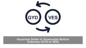 Guyanese Dollar to Venezuelan Bolívar Soberano (GYD to VES)