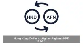 Hong Kong Dollar to Afghan Afghani (HKD to AFN)