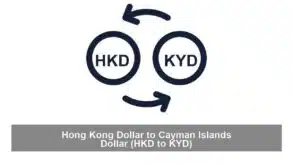 Hong Kong Dollar to Cayman Islands Dollar (HKD to KYD)