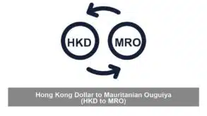 Hong Kong Dollar to Mauritanian Ouguiya (HKD to MRO)