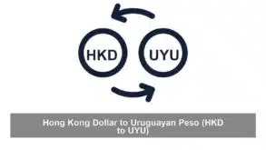 Hong Kong Dollar to Uruguayan Peso (HKD to UYU)