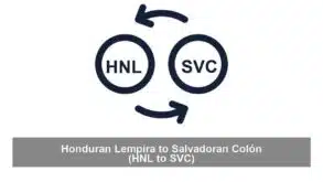 Honduran Lempira to Salvadoran Colón (HNL to SVC)
