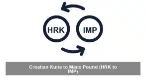 Croatian Kuna to Manx Pound (HRK to IMP)
