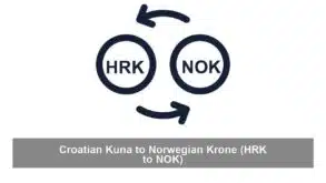 Croatian Kuna to Norwegian Krone (HRK to NOK)