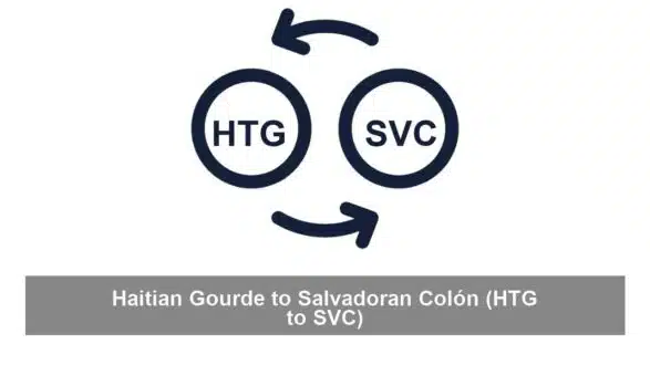 Haitian Gourde to Salvadoran Colón (HTG to SVC)
