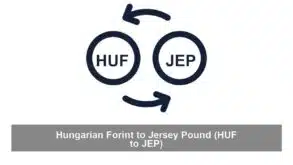 Hungarian Forint to Jersey Pound (HUF to JEP)