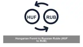 Hungarian Forint to Russian Ruble (HUF to RUB)