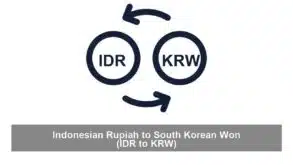 Indonesian Rupiah to South Korean Won (IDR to KRW)
