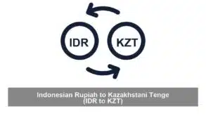 Indonesian Rupiah to Kazakhstani Tenge (IDR to KZT)