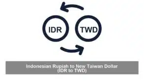 Indonesian Rupiah to New Taiwan Dollar (IDR to TWD)