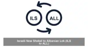 Israeli New Shekel to Albanian Lek (ILS to ALL)