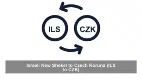 Israeli New Shekel to Czech Koruna (ILS to CZK)