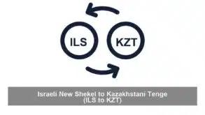 Israeli New Shekel to Kazakhstani Tenge (ILS to KZT)