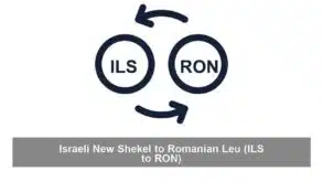 Israeli New Shekel to Romanian Leu (ILS to RON)