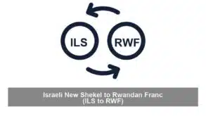 Israeli New Shekel to Rwandan Franc (ILS to RWF)