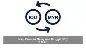 Iraqi Dinar to Malaysian Ringgit (IQD to MYR)