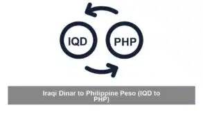 Iraqi Dinar to Philippine Peso (IQD to PHP)