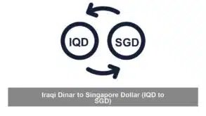 Iraqi Dinar to Singapore Dollar (IQD to SGD)
