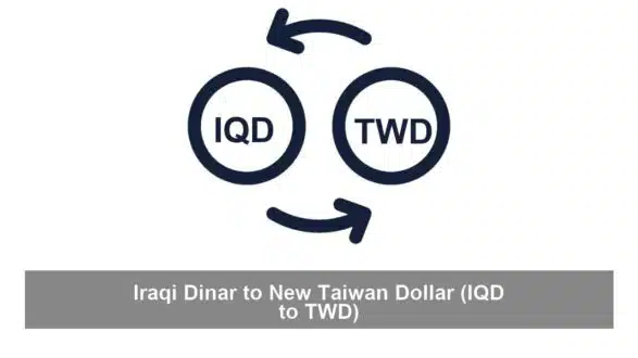 Iraqi Dinar to New Taiwan Dollar (IQD to TWD)
