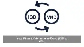 Iraqi Dinar to Vietnamese Dong (IQD to VND)