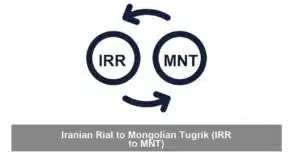 Iranian Rial to Mongolian Tugrik (IRR to MNT)
