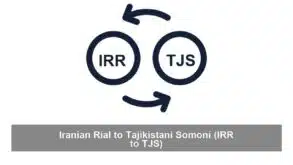 Iranian Rial to Tajikistani Somoni (IRR to TJS)