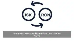 Icelandic Króna to Romanian Leu (ISK to RON)