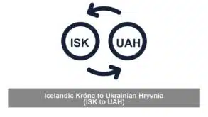 Icelandic Króna to Ukrainian Hryvnia (ISK to UAH)