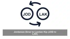 Jordanian Dinar to Laotian Kip (JOD to LAK)