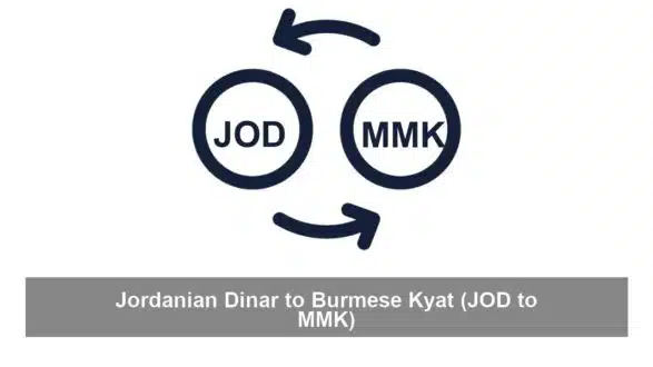 Jordanian Dinar to Burmese Kyat (JOD to MMK)