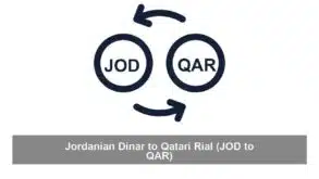 Jordanian Dinar to Qatari Rial (JOD to QAR)