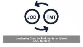Jordanian Dinar to Turkmenistan Manat (JOD to TMT)