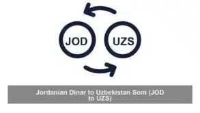 Jordanian Dinar to Uzbekistan Som (JOD to UZS)