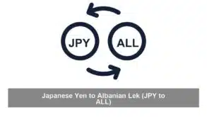 Japanese Yen to Albanian Lek (JPY to ALL)