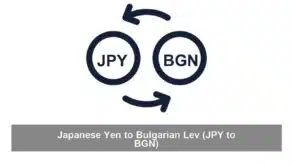 Japanese Yen to Bulgarian Lev (JPY to BGN)