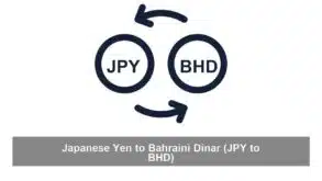 Japanese Yen to Bahraini Dinar (JPY to BHD)