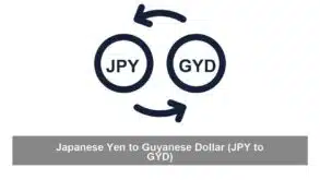 Japanese Yen to Guyanese Dollar (JPY to GYD)